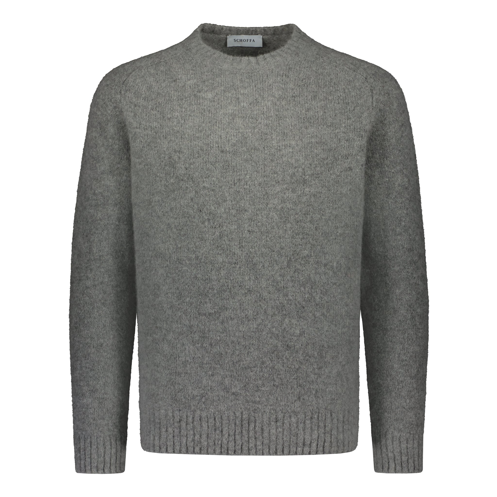 Crewneck "Chunky Alpaca" Grey