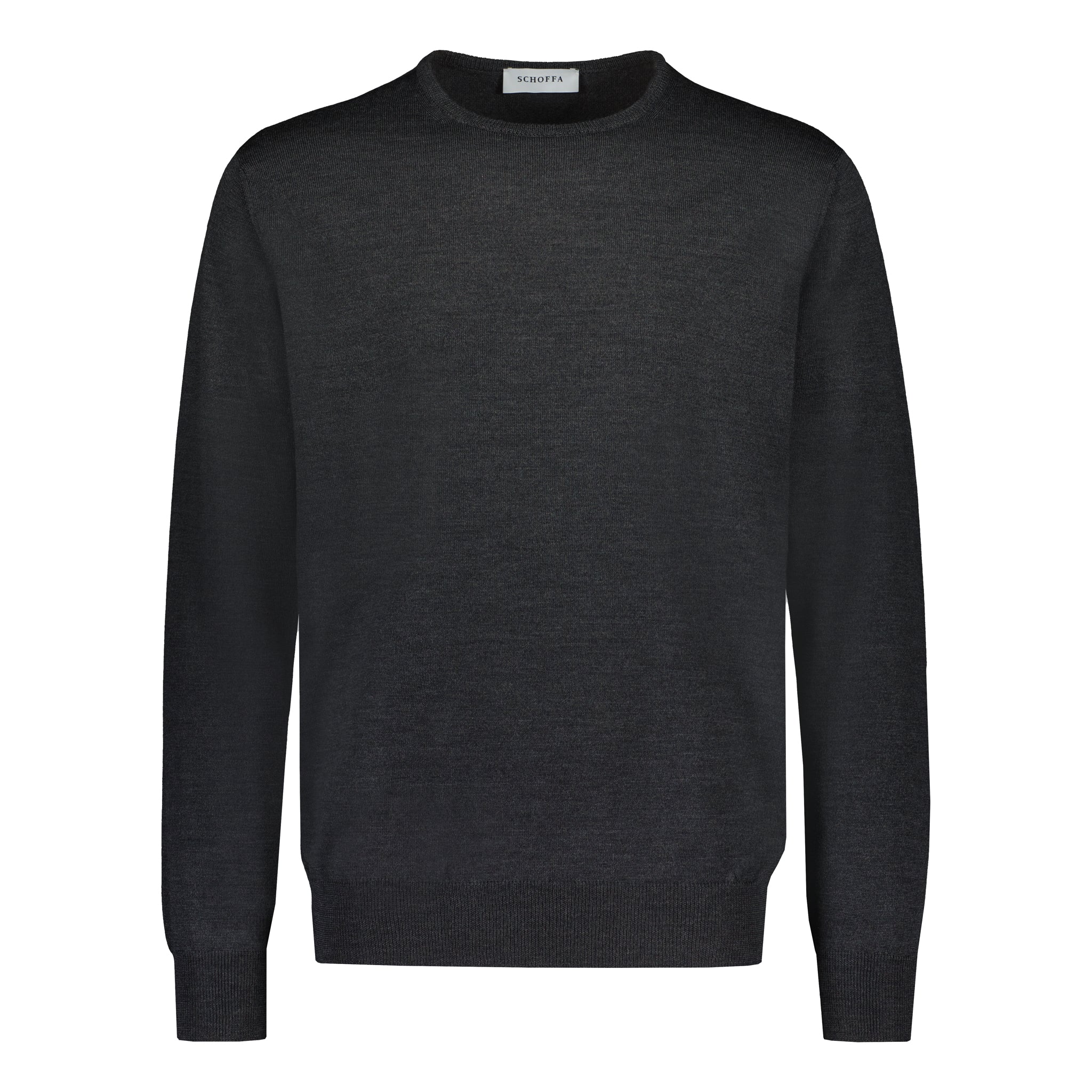 Crewneck Superfine Merino Dark Grey