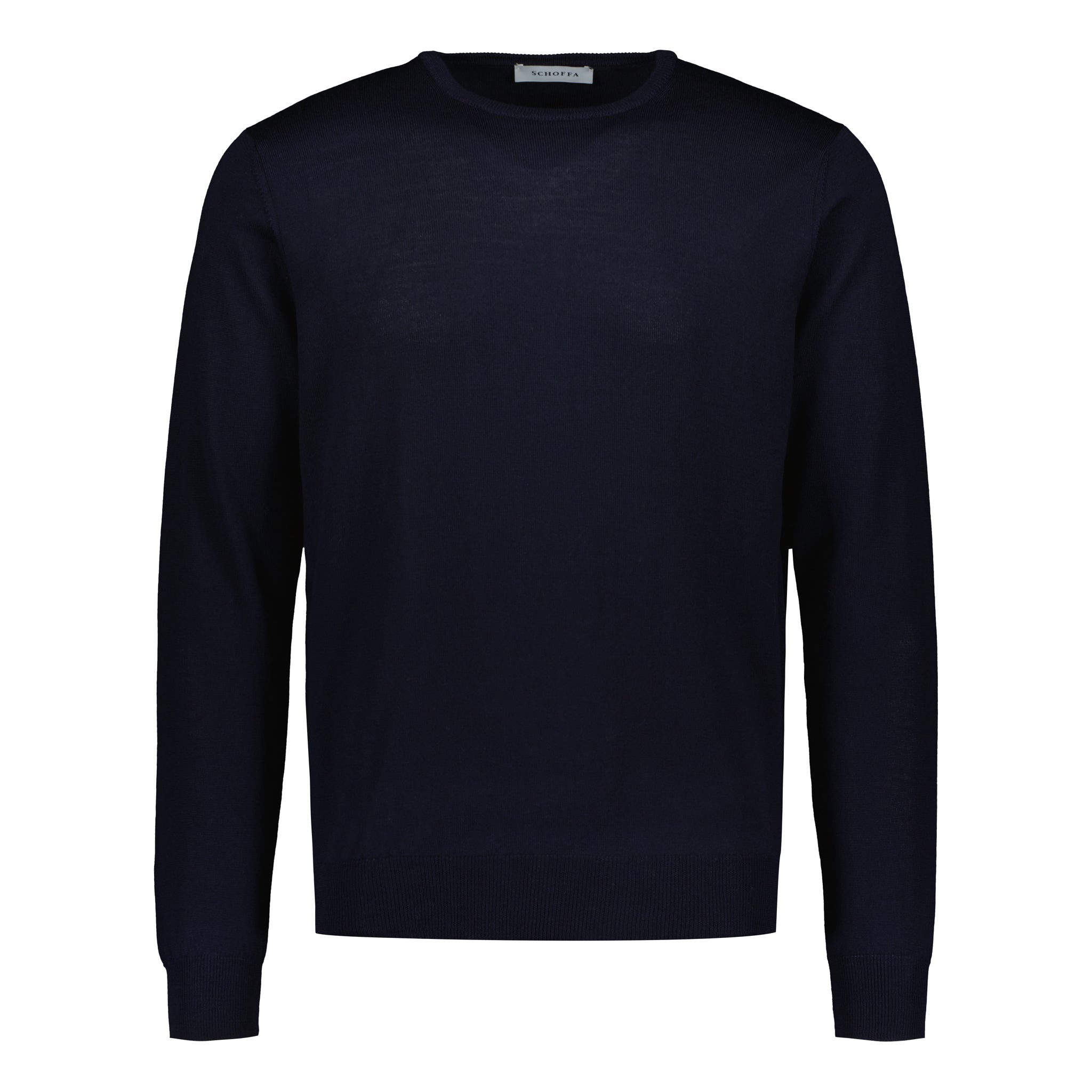 Crewneck Superfine Merino Dark Blue