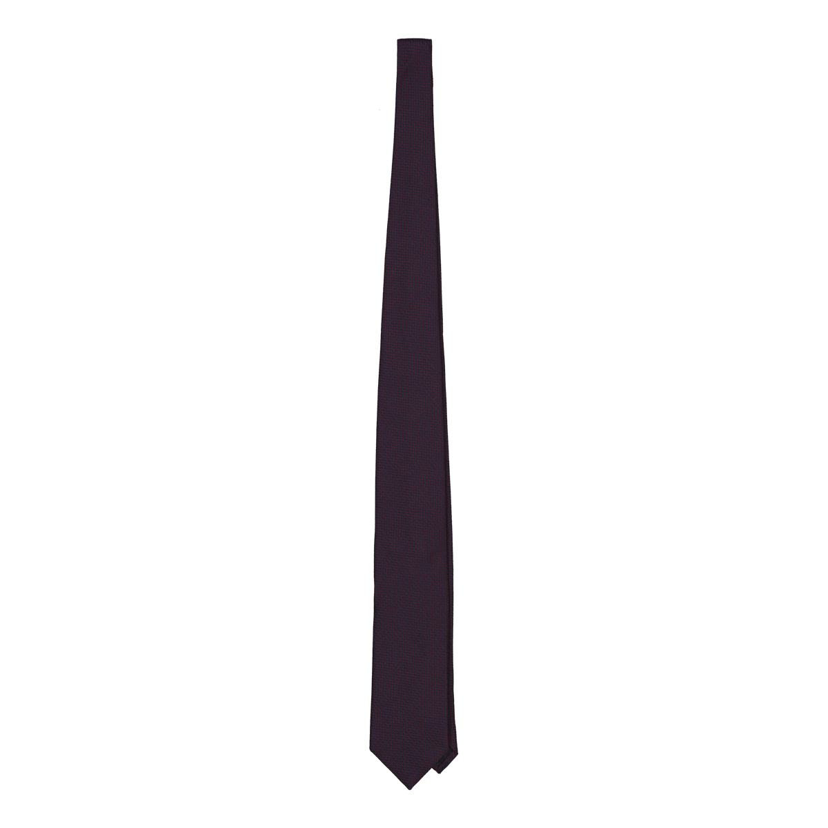 Crocetta Navy-Red Weave Silk Shappe Tie