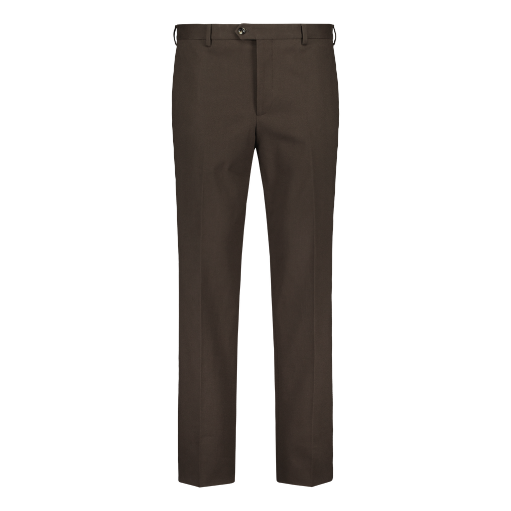 Chinos Brown Brushed Repp