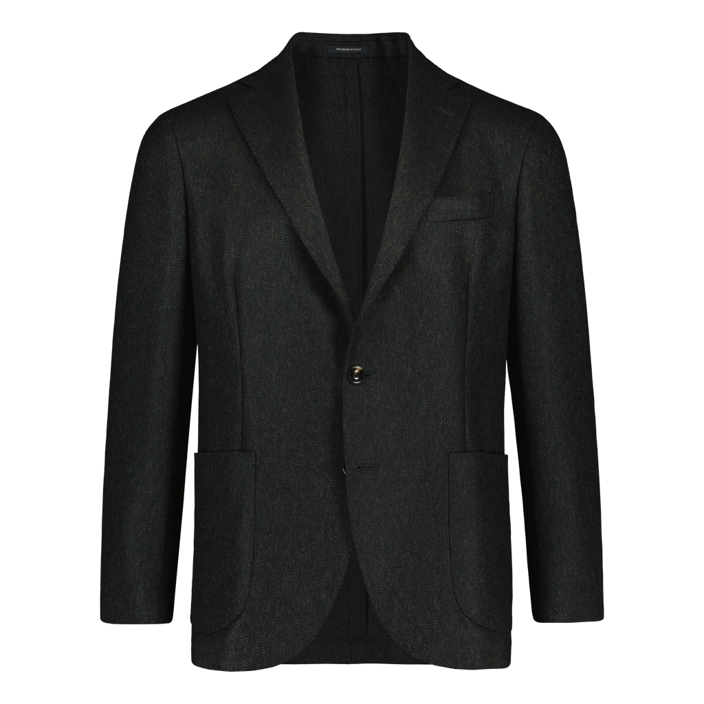 Sarno Green Textured Jacket