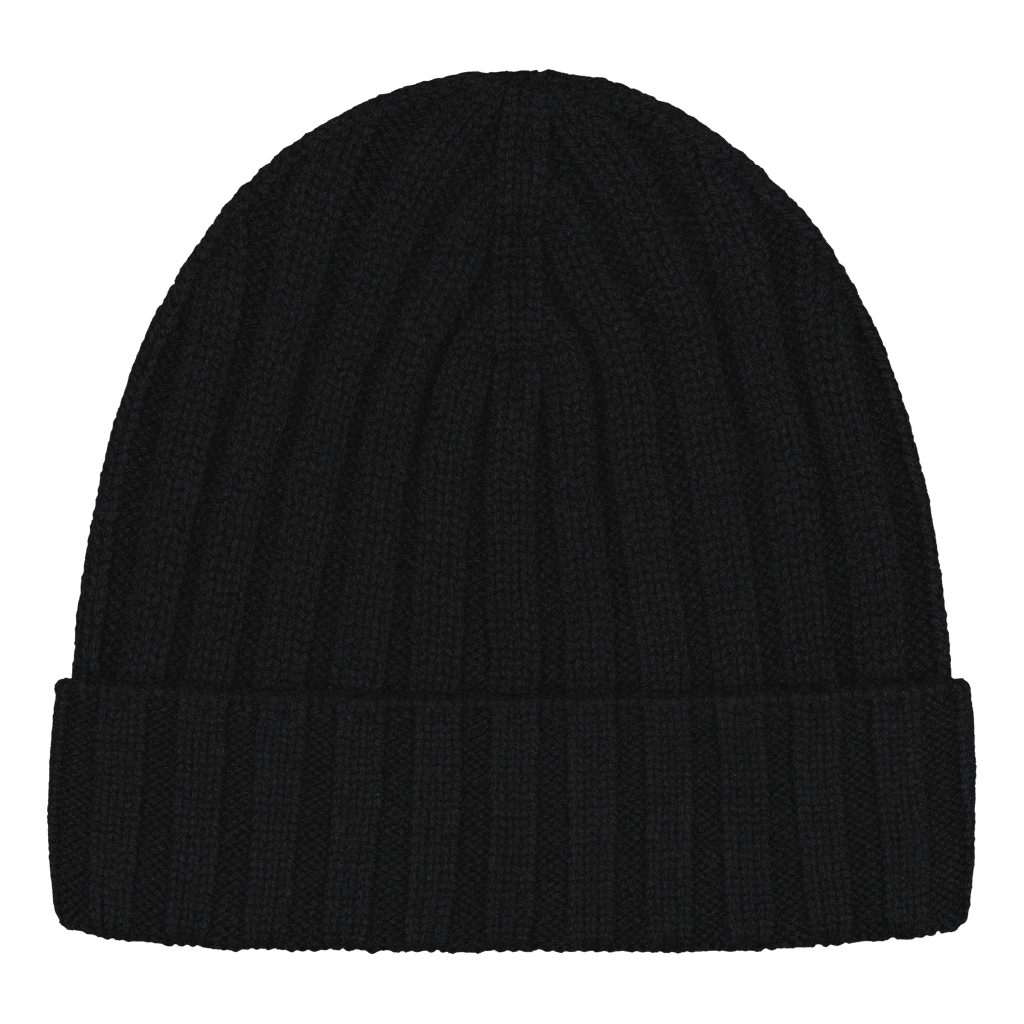 Knit Cap "Luxury Cashmere" Black