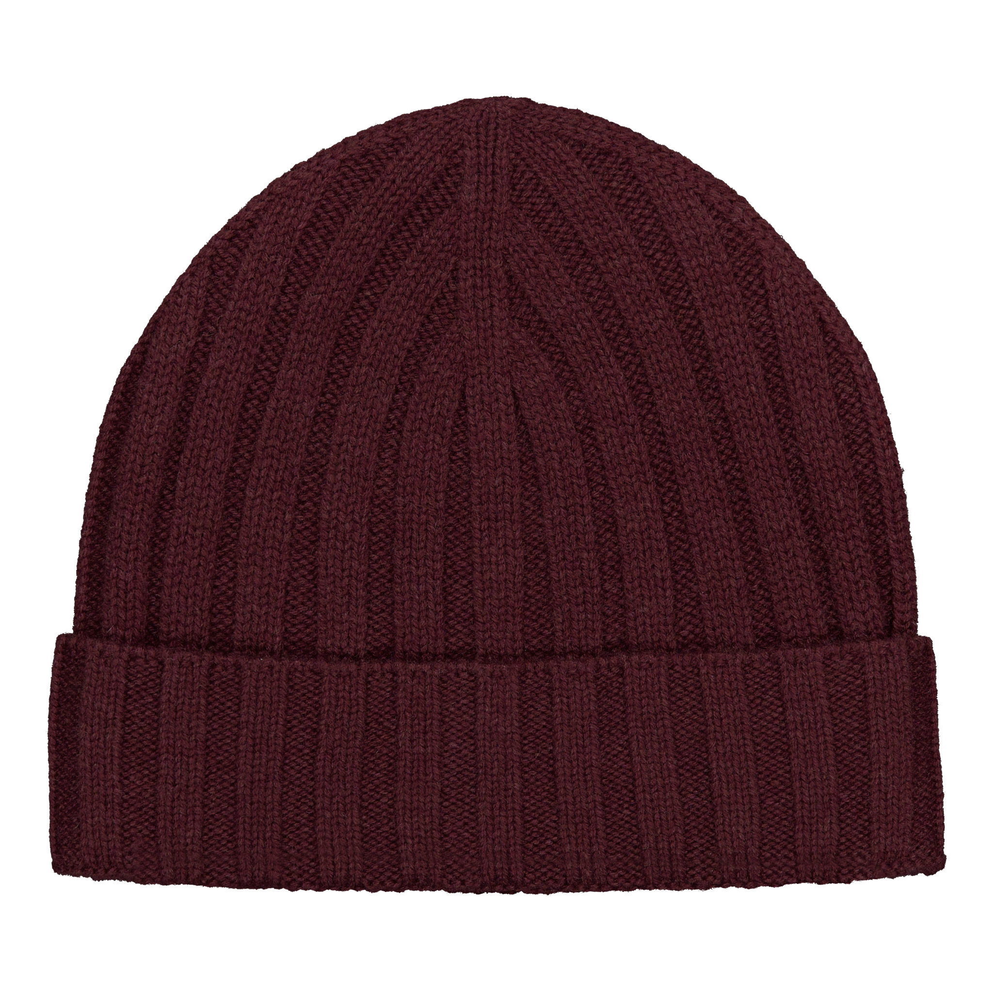 Knit Cap "Luxury Cashmere" Burgundy