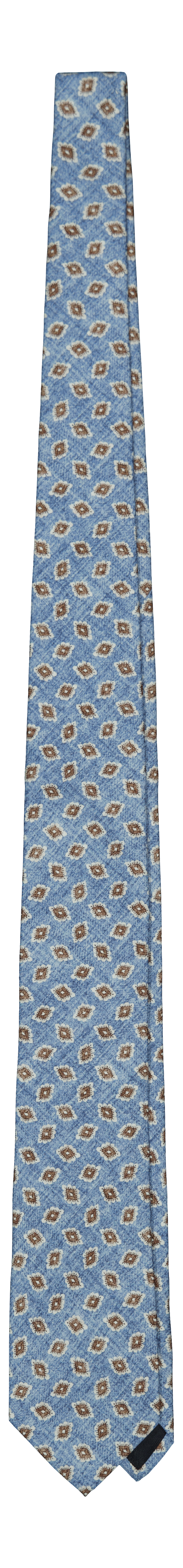 Montebello Light Blue Silk Tie