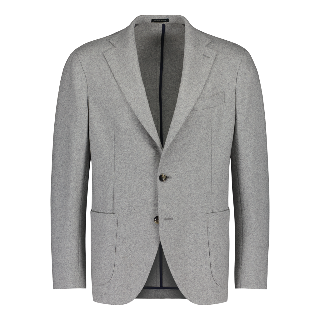 Piacenza Grey Luxury Cashmere Jacket