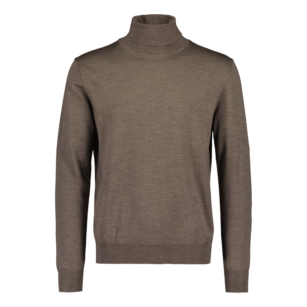 Rollneck Superfine Merino Dark Green