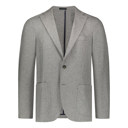 Savoia Grey Luxury Cashmere Jacket