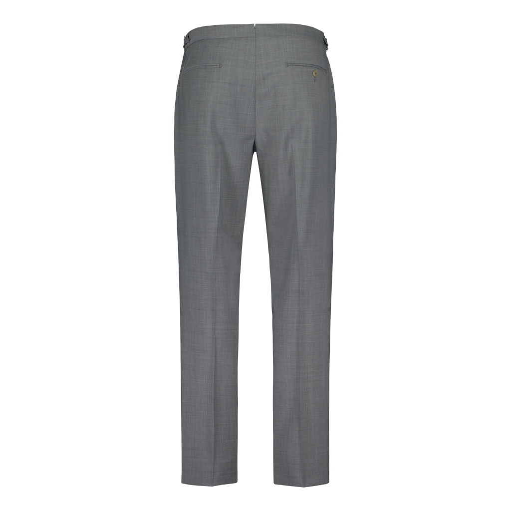 Trousers Side Adjuster Grey Travel Wool