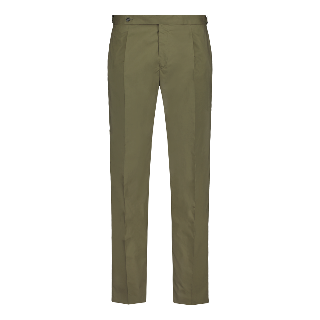 Trousers Side Adjuster Sage Cotton