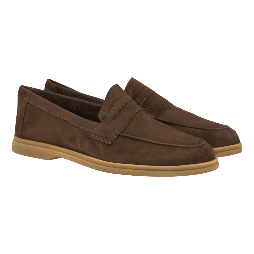 Tuscan Loafer Brown Suede