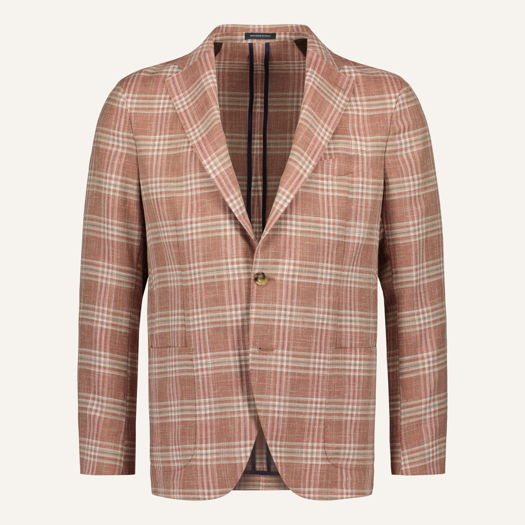 Veroli Red Check Jacket