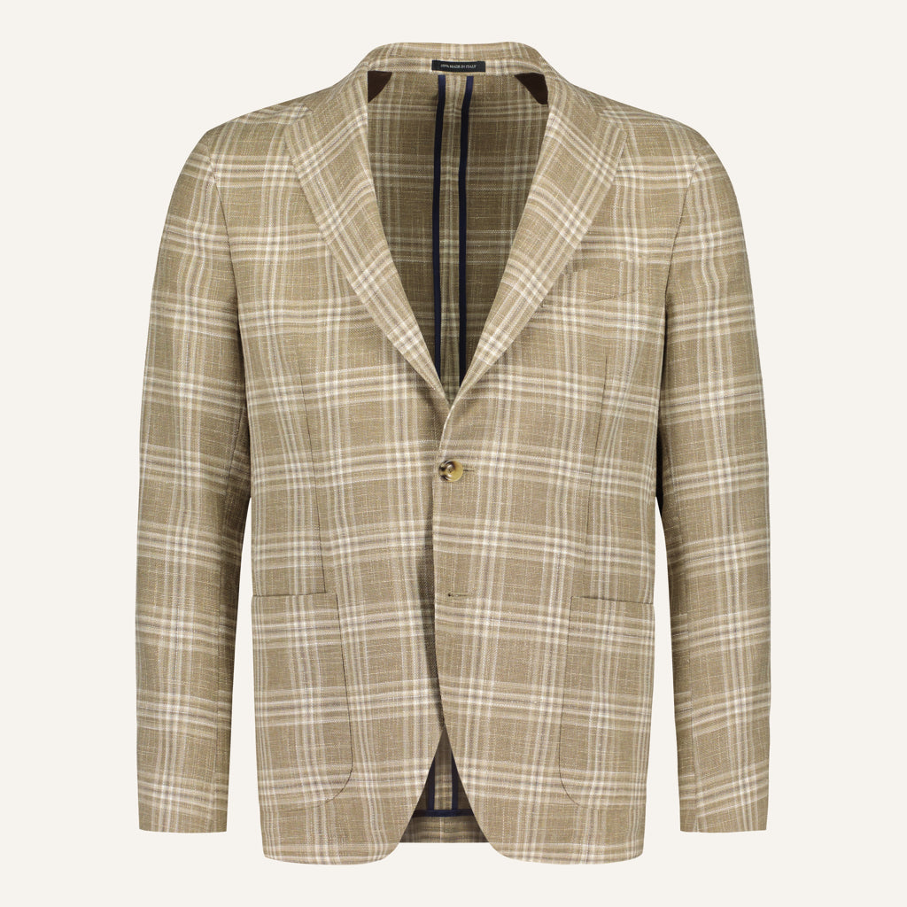 Veroli Sand Check Jacket