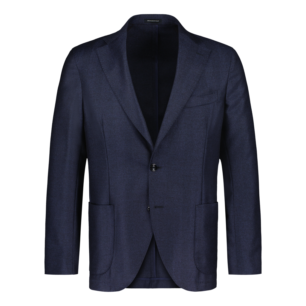 Zingonia Navy Herringbone Jacket