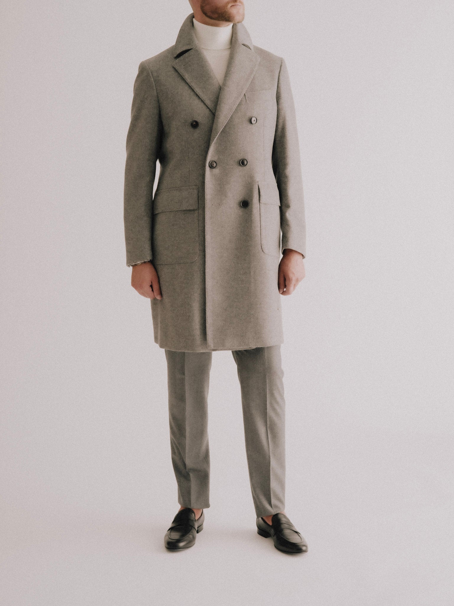 Dante Grey DB Luxury Coat