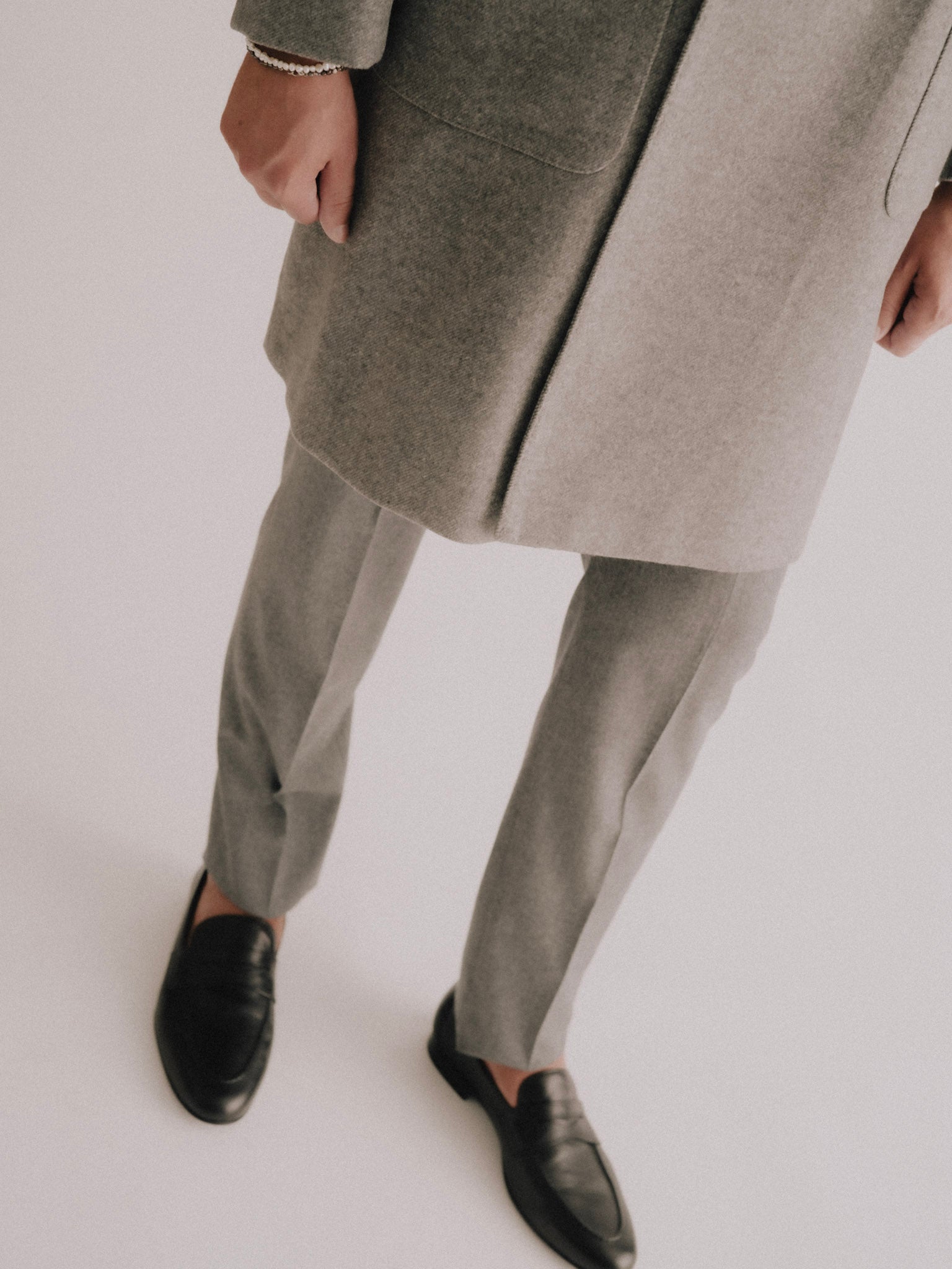 Trousers Fine Flannel "VBC" Grey