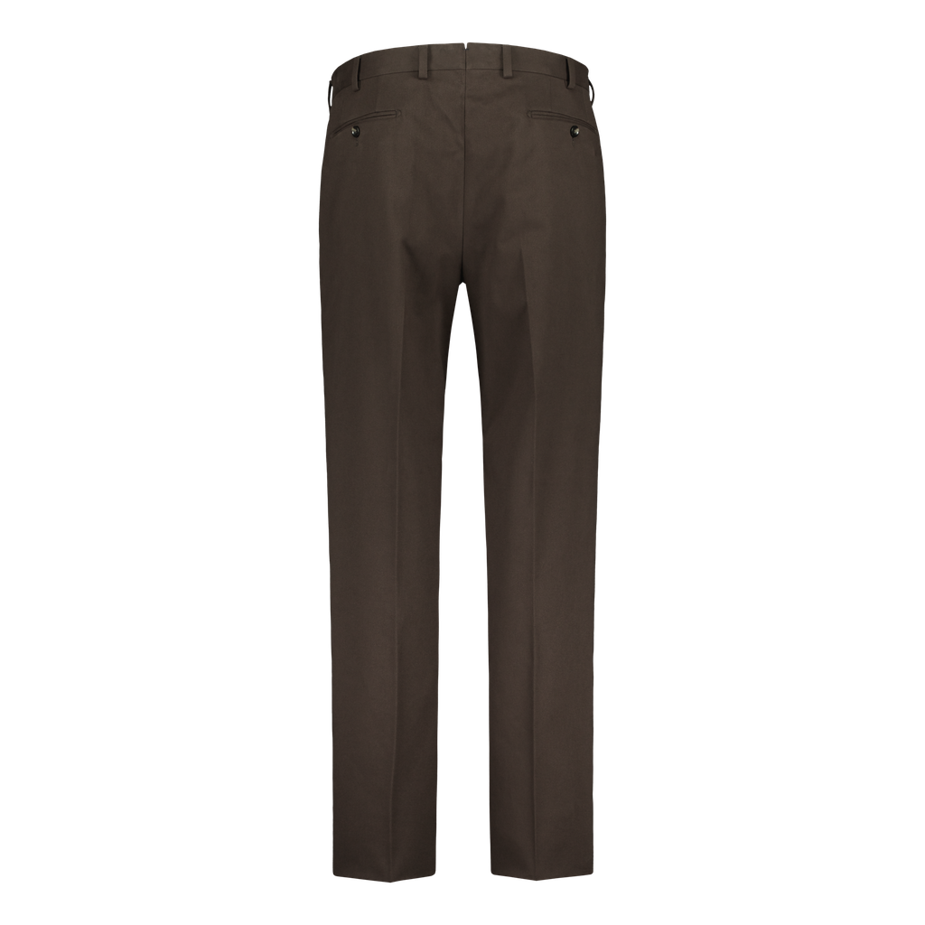 Chinos Brown Brushed Repp