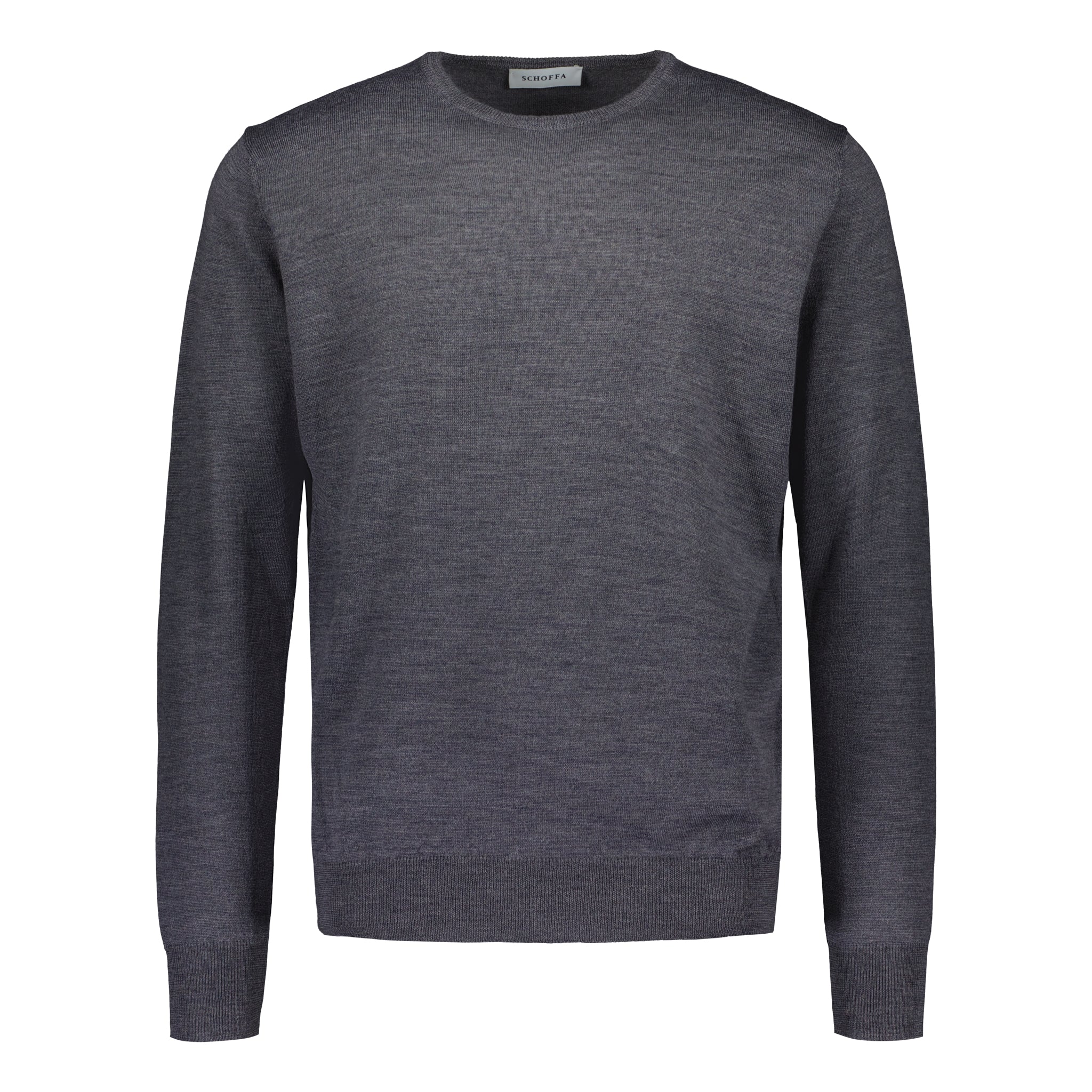Crewneck Superfine Merino Grey