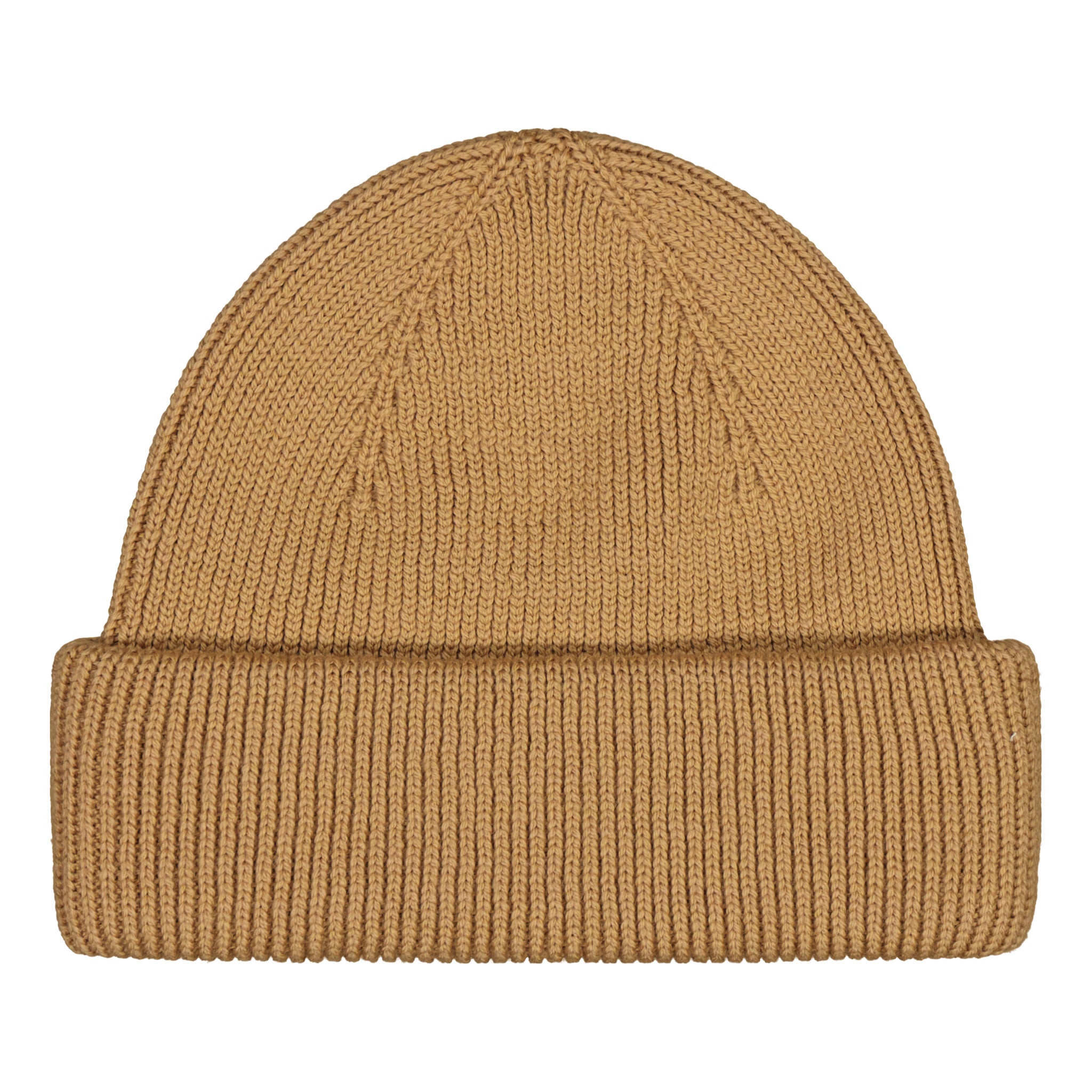 Knit Cap Merino Camel