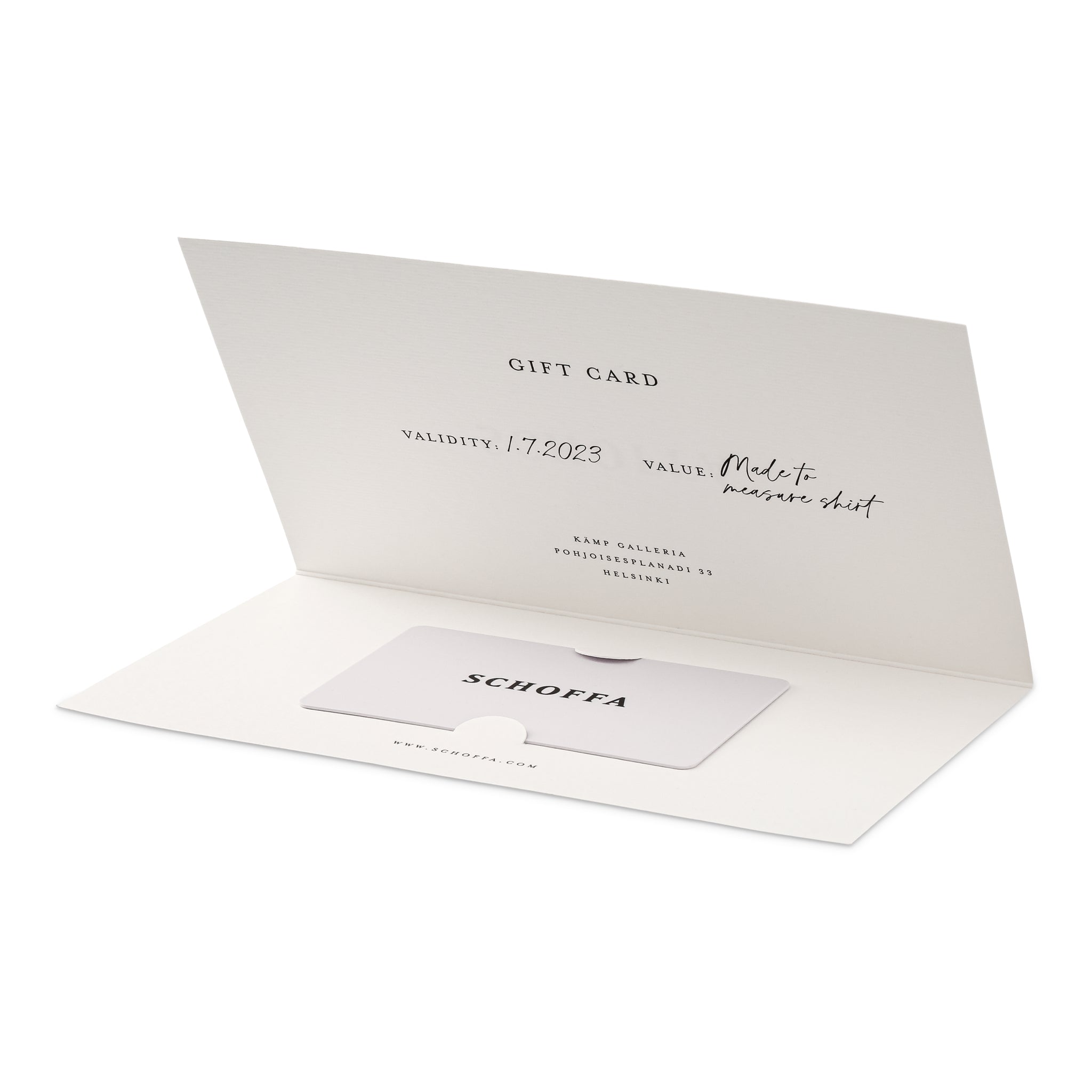 Made-to-Measure Tuxedo (Gift Card)