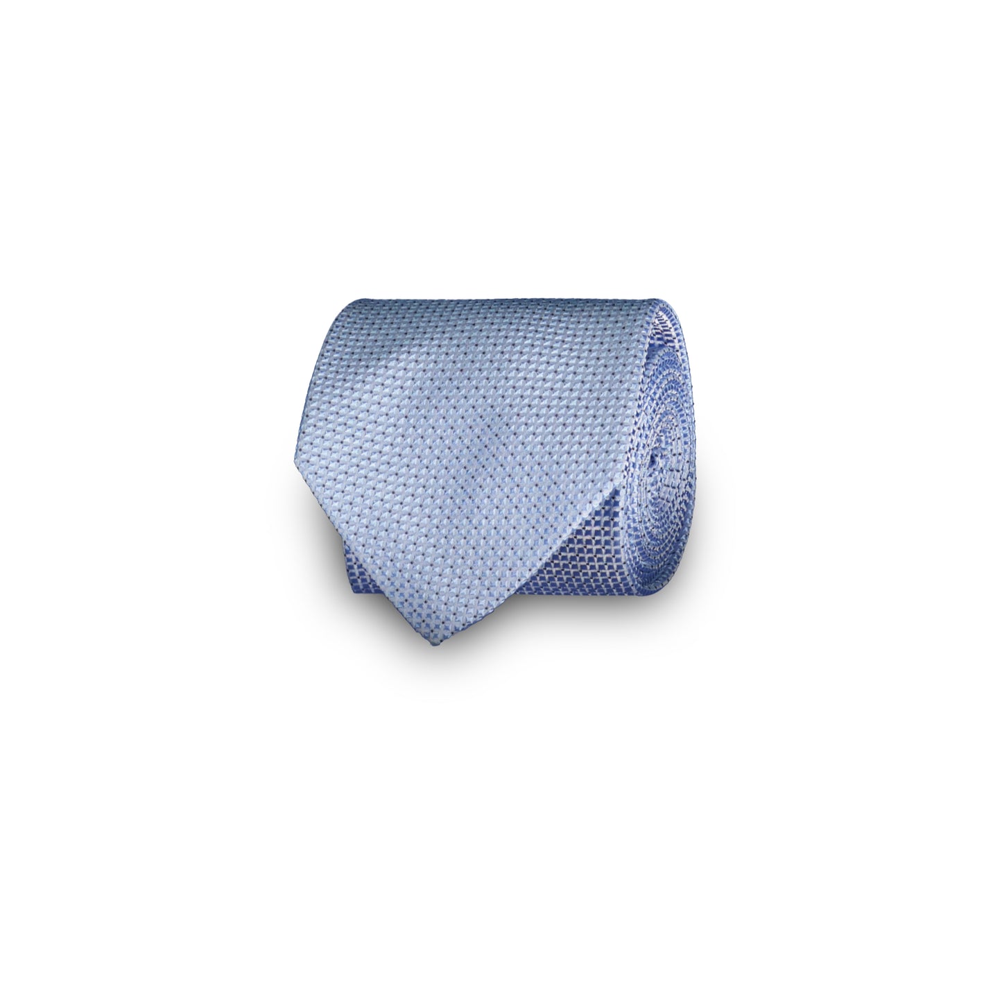 Oriolo Light Blue Woven Silk Tie