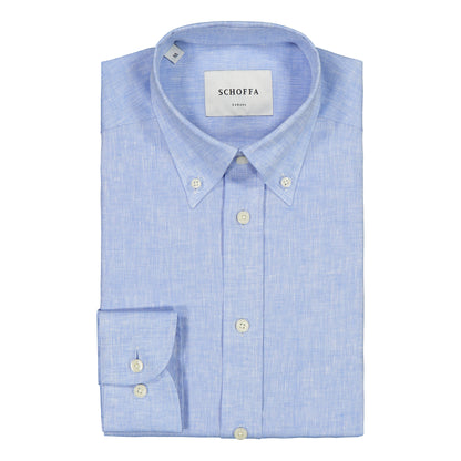 Ischia Blue Linen Shirt