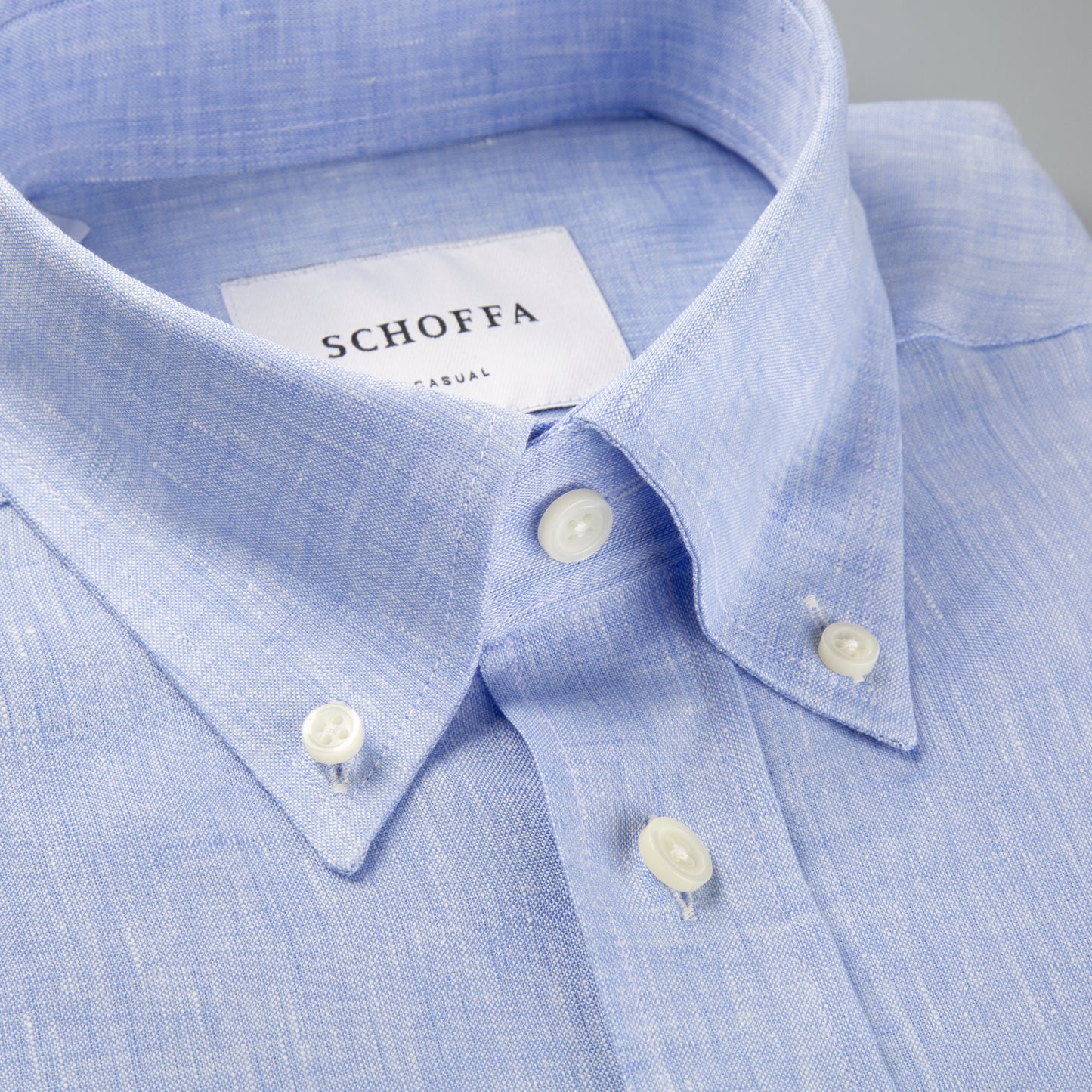 Ischia Blue Linen Shirt