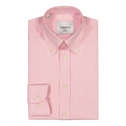 Ischia Pink Linen Shirt