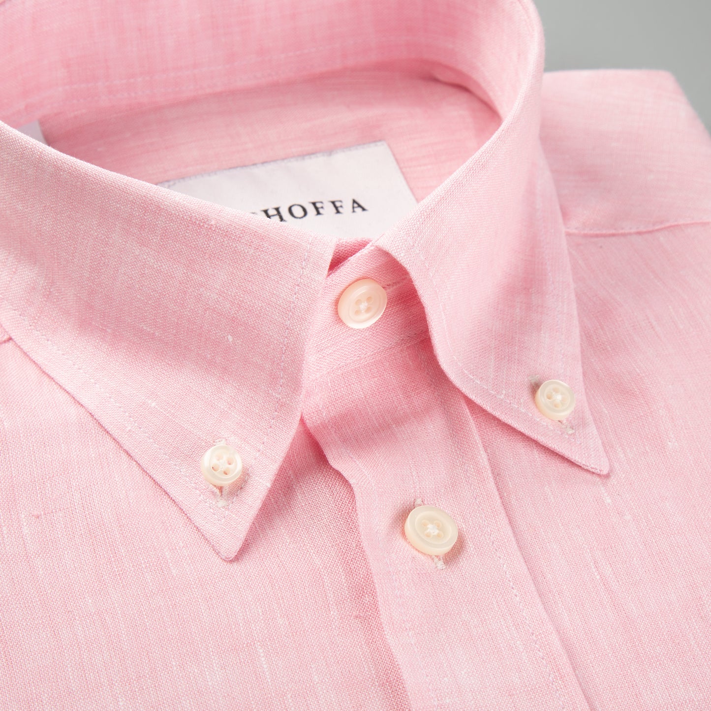 Ischia Pink Linen Shirt